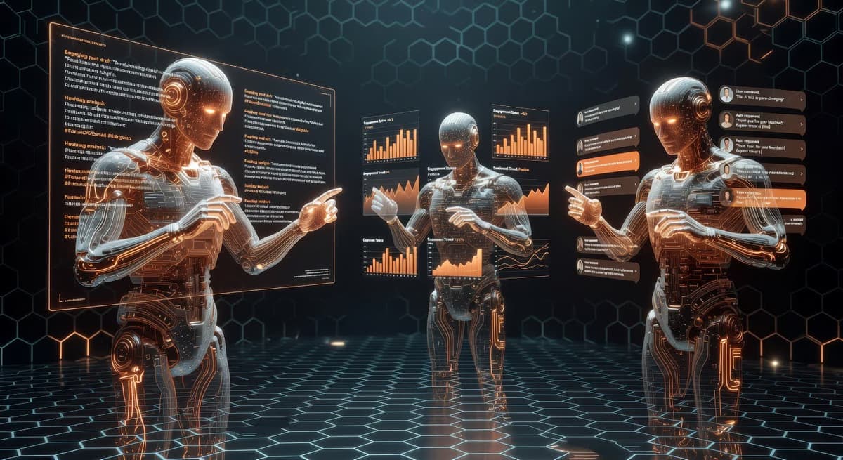 AI agents working autonomously